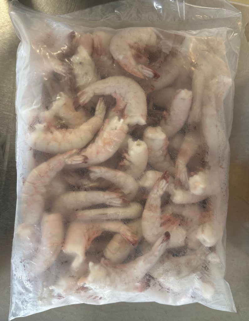 Frozen Bag of Shrimp